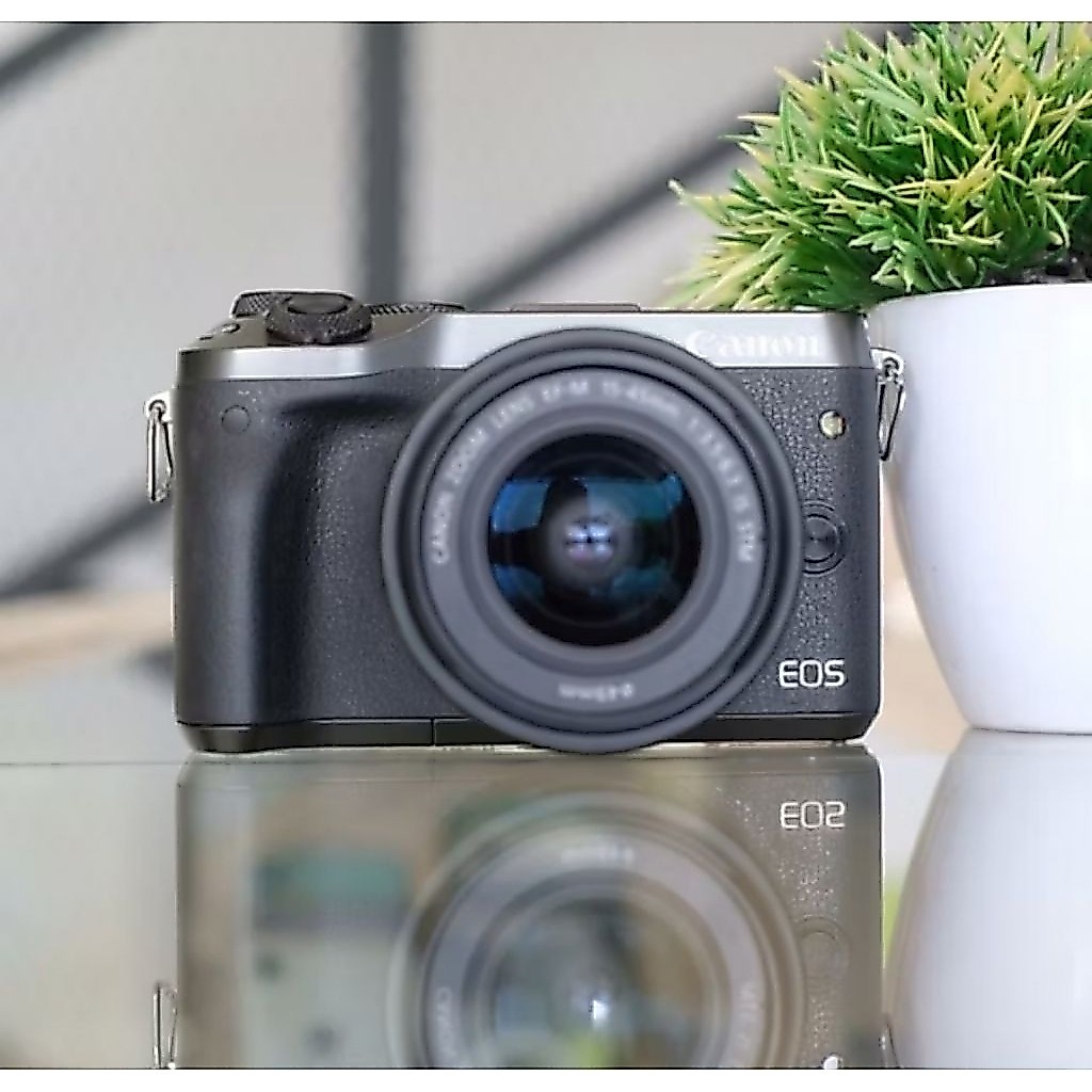 CANON M6 Kit Second Bekas Kamera Mirrorless Normal Siap Pakai Original