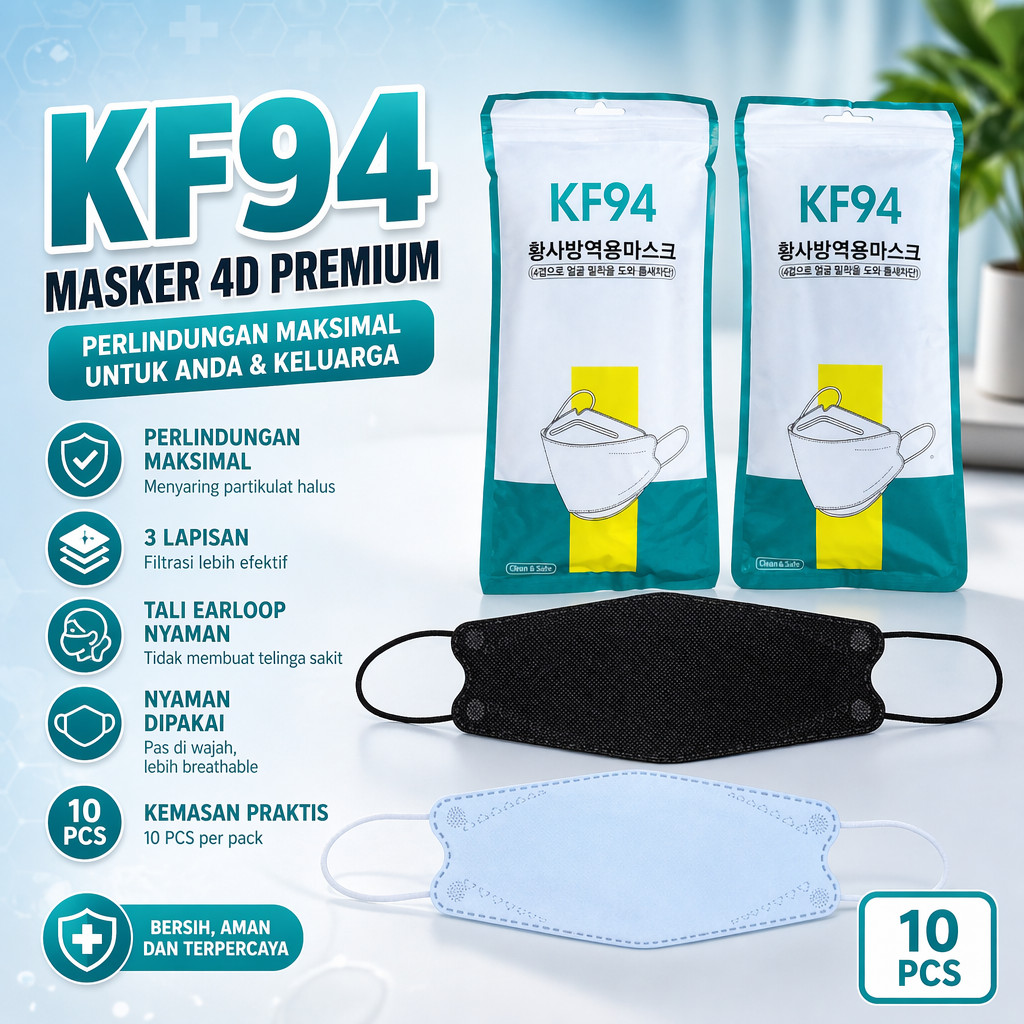 KF94 Masker | KF94 Shumu - KF94 King Mask | Masker KF94 | Masker Korea | Masker KF94 Hitam | KF94