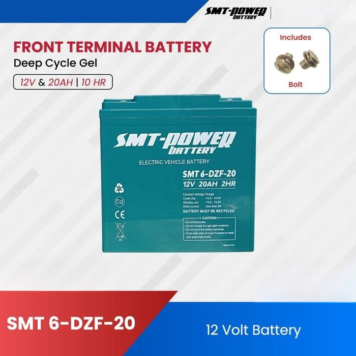 BATTERY 6DZF20 / AKI KERING DZF12 12V 20AH 2HR SMT 6-DZF-20