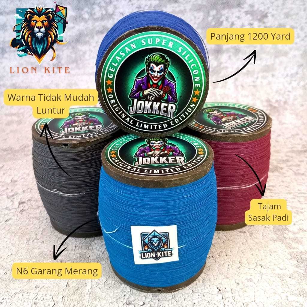 TERMURAH Senar Gelasan Layangan Joker 1200 Yard