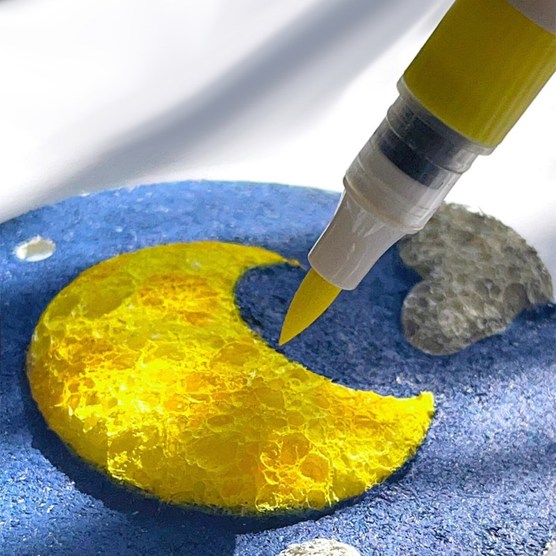 

Y Foam Texture Painting Paper Handmade Y Pinch Painting Marker Pen Magic 3D Art Drawing Wood Pulp Cotton Paper for Kids Toys