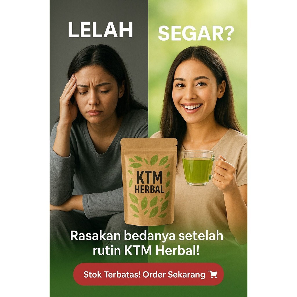 

KTM Herbal Alami – 300g Serbuk Daun Hijau Tradisional | Minuman Sehat Tanpa Gula