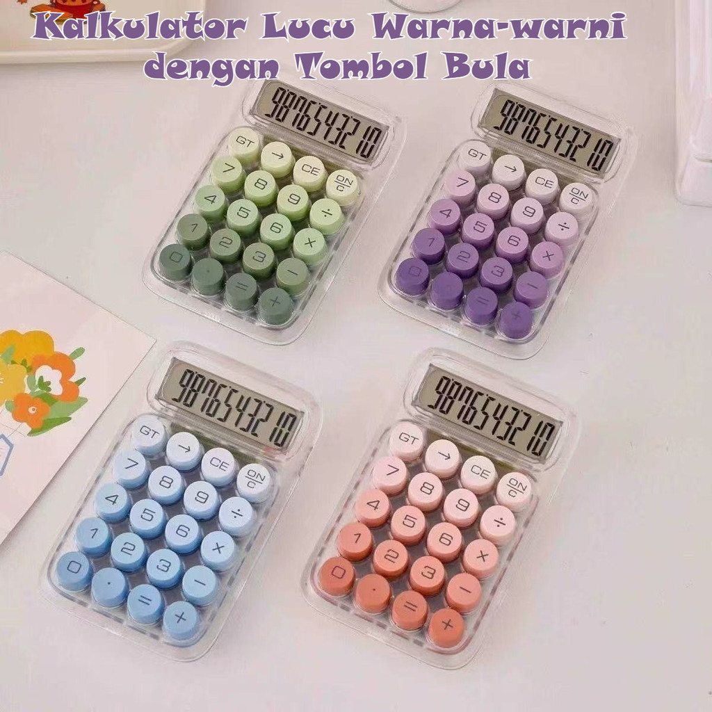 

Kalkulator Transparan Aesthetic Gradien Lucu / Kalkulator 12 Digit Check & Correct - DEXIN BST