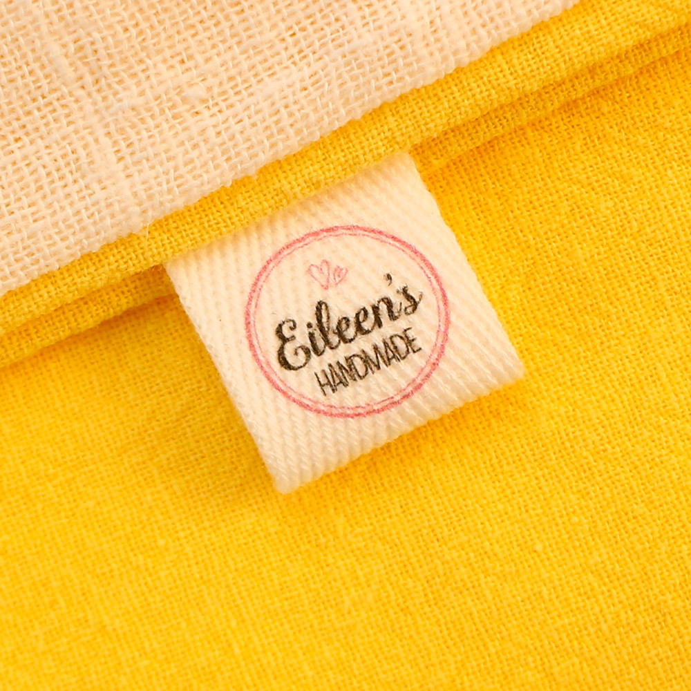 

Twill Clothing Labels,Personalized Brand,Custom Logo,Cotton Tags,Business Name,Handmade, Washable, 20mm x 60mm(2041)