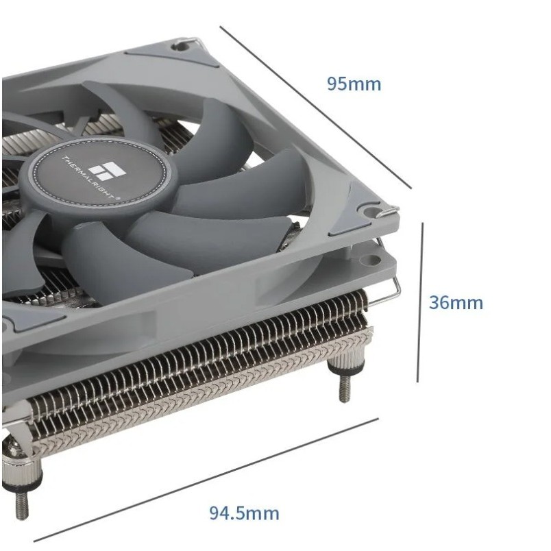 Thermalright AXP90 X36 Low Profile CPU Cooler TL-9015B PWM Fan Air Cooler for AMD AM4 AM5/Intel 1150