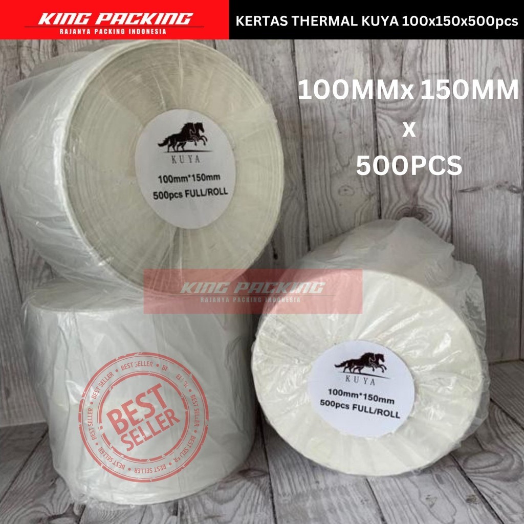 

Label Thermal 100X150mm 500PCS