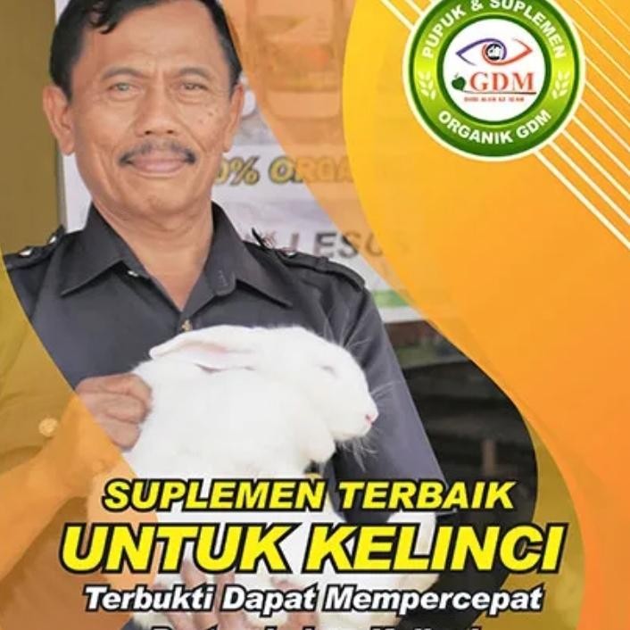 suplemen / Probiotik Organik GDM untuk kelinci - 1 liter
