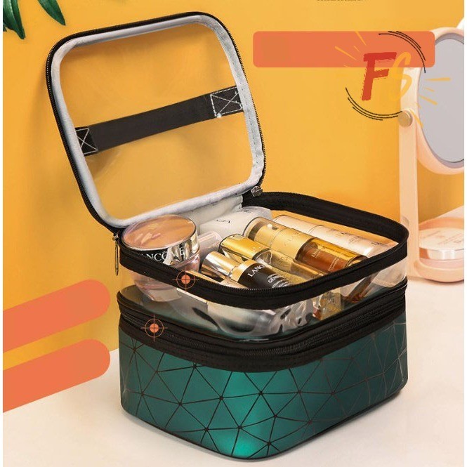 FS Tas Kosmetik  Make Up  Travel Tas Koper Make Up Washbag