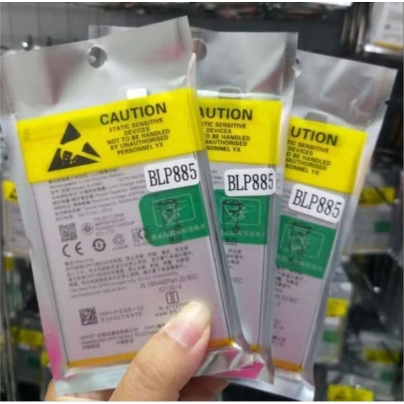 Batre  OPPO A36 / A76 / A96 ORIGINAL BARU Model Kode Batrei Battery BLP885 BLP-885 Baterai S.J
