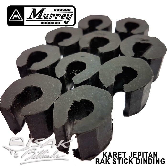 Karet Jepitan Stick - Murrey Cue Rack Rak Stik Billiard Biliar Bilyard