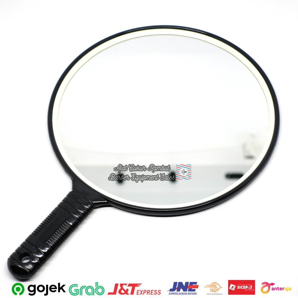Kaca Belakang Kaca Salon Kaca Barber Bulat Cermin Salon