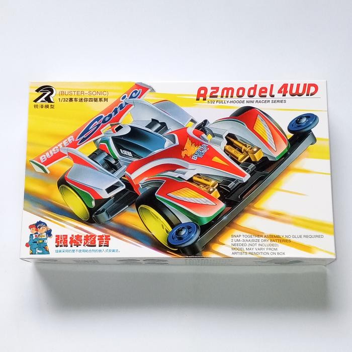 promo Mini 4WD Merk DD / Ruize : Buster Sonic