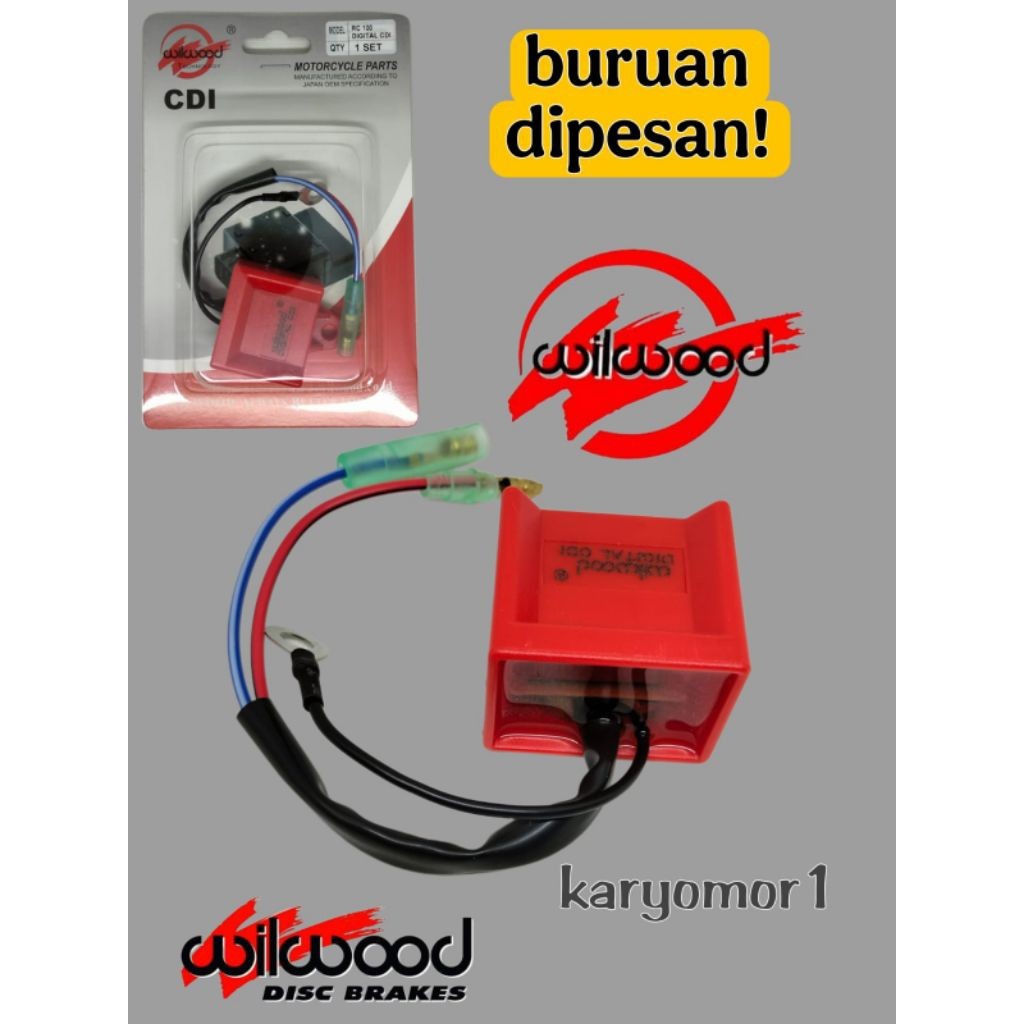 CDI racing/cdi digital wilwood - cdi rc100 - tornado-RX-King