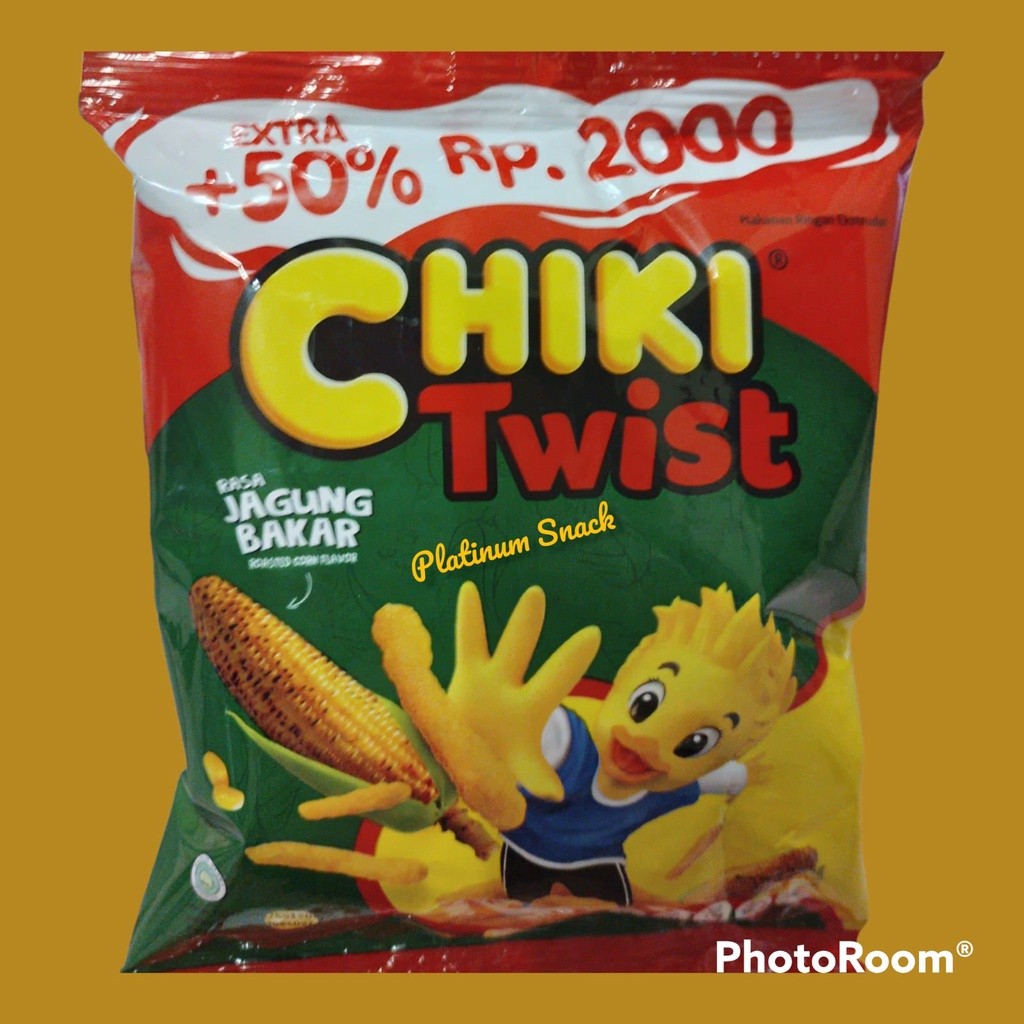 

Chiki Twist Promo Extra 50% Roasted Corn | 10 Bks