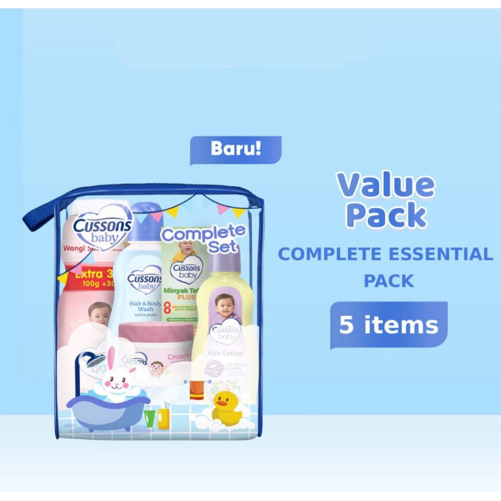 Cussons Baby Complete Essential Pack  - Cussons Large Pack