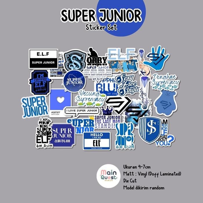 

Sticker Super Junior | Sticker Aesthetic / Sticker Tumblr / Sticker Laptop / Sticker Anti Air / Sticker Vinyl / Sticker Die Cut / Sticker Kpop / Sticker Cute - 10