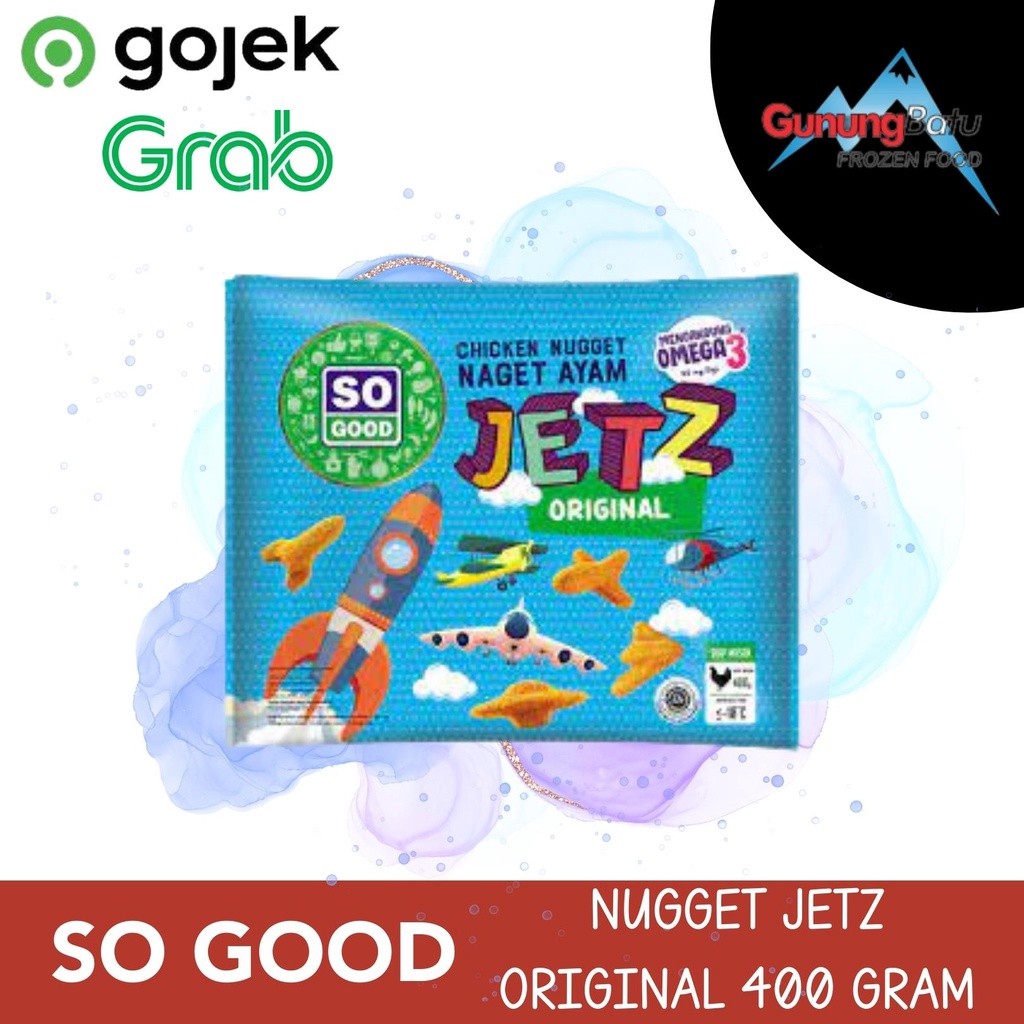 

SO GOOD CHICKEN NUGGET JET 400 GRAM