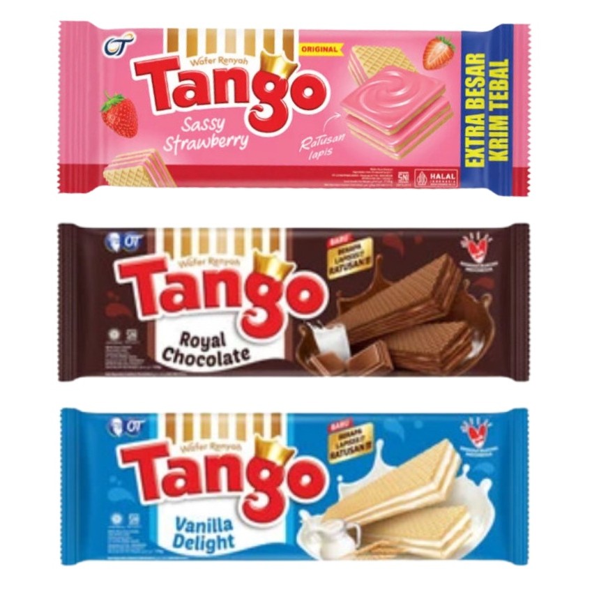 

TANGO WAFER 110GR - WAFER KRIM COKELAT