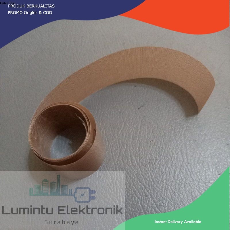 Kain teflon, kain press plastik 100 cm