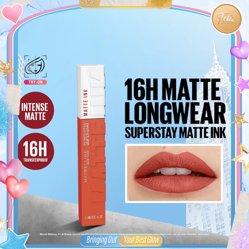 * FELIZ * MAYBELLINE Superstay Matte Ink