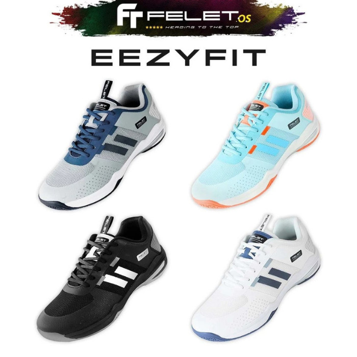 Felet EEZYFIT Badminton Shoes - Sepatu Badminton Original Felet
