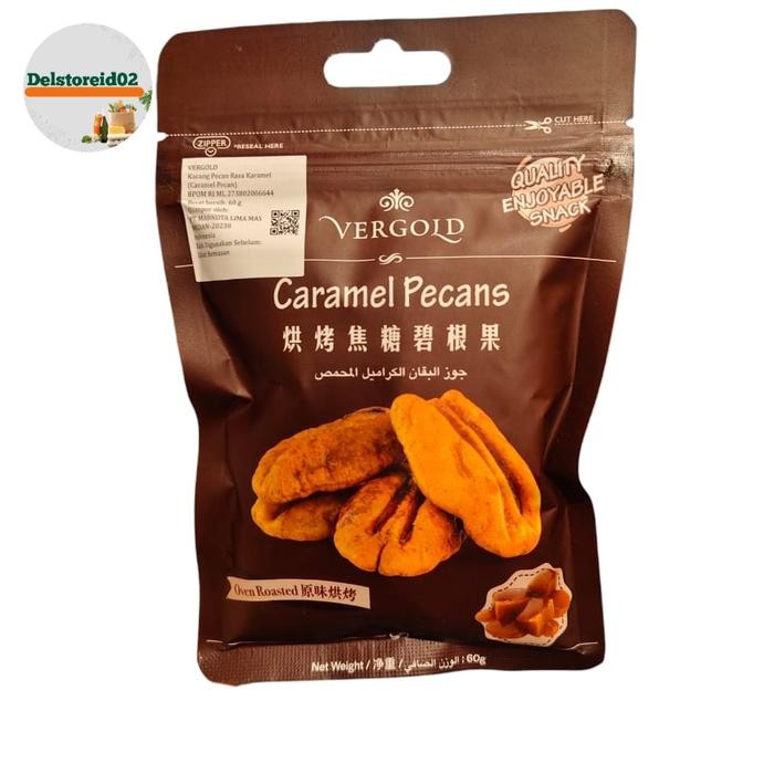 

Vergold caramel pecans 60gr