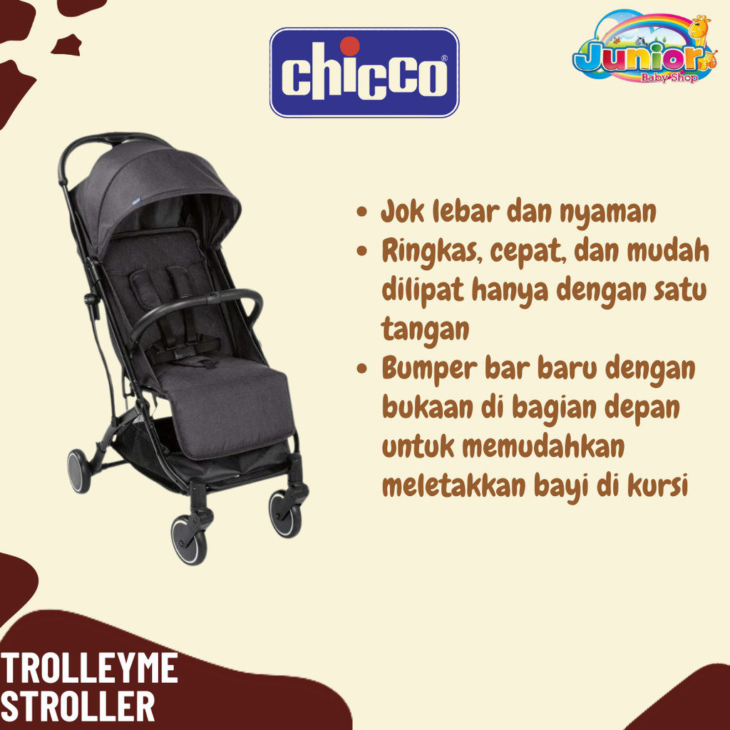 Chicco Trolleyme Stroller - Stroller Bayi