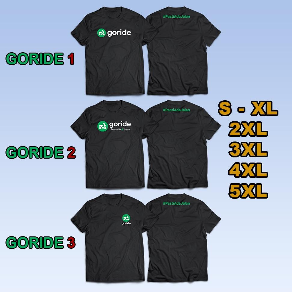 Kaos Goride Lengan Pendek | Driver Ojol
