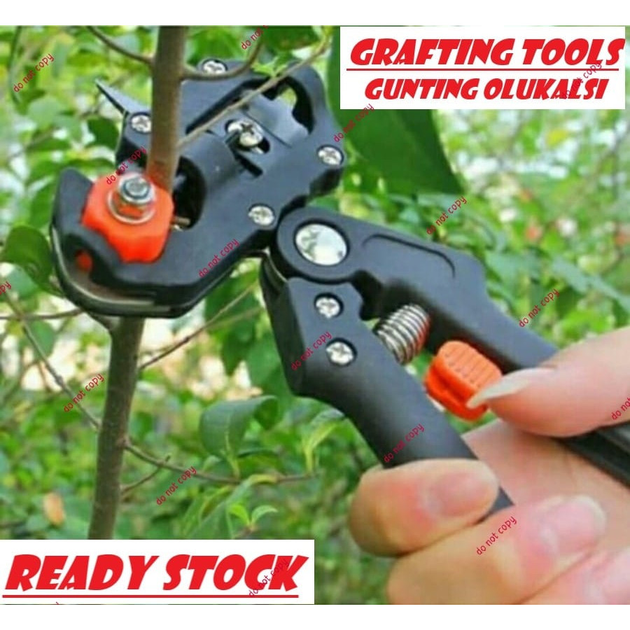 Grafting Tool Gunting Okulasi Cangkok Grafting Stek Sambungan Dahan