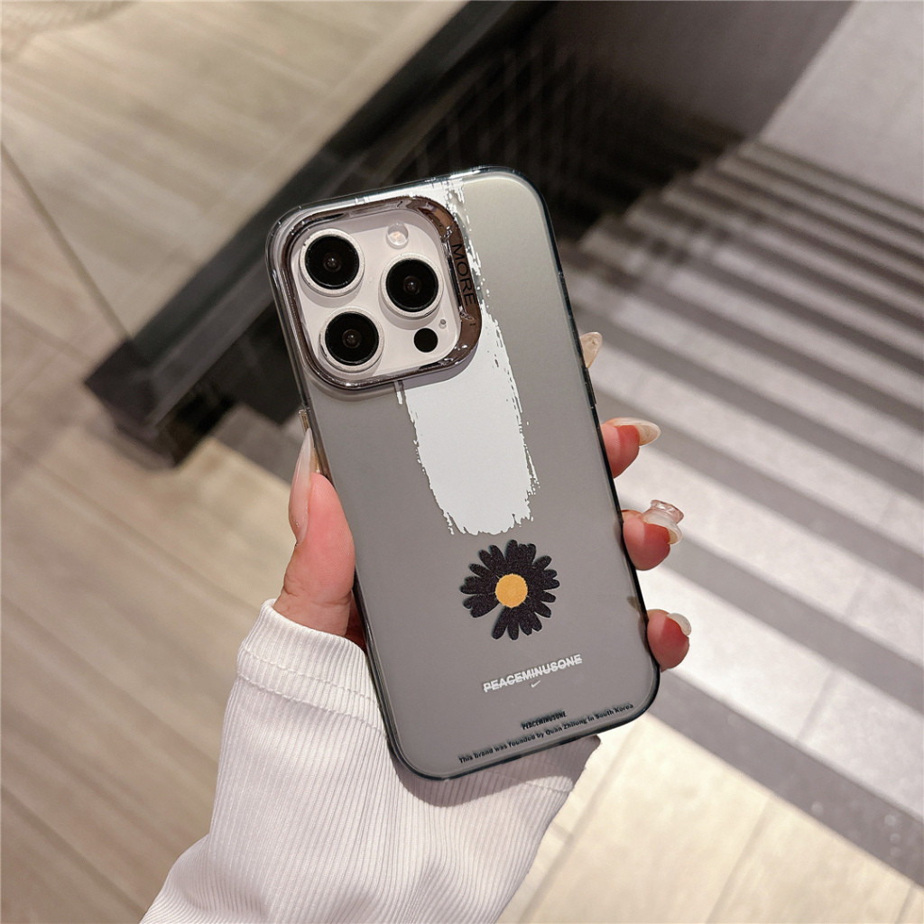 * Hard Plastic Phone Case Plating PEACEMINUSONE Label suitable for iPhone 17 Air 16 16PRO 16PROMAX 1