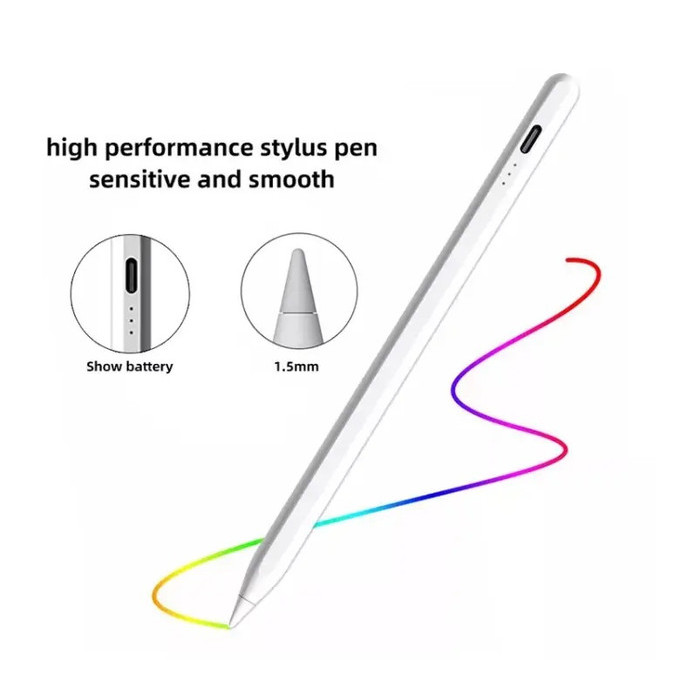 active stylus pen gen 2 with palm rejection for ipad and android