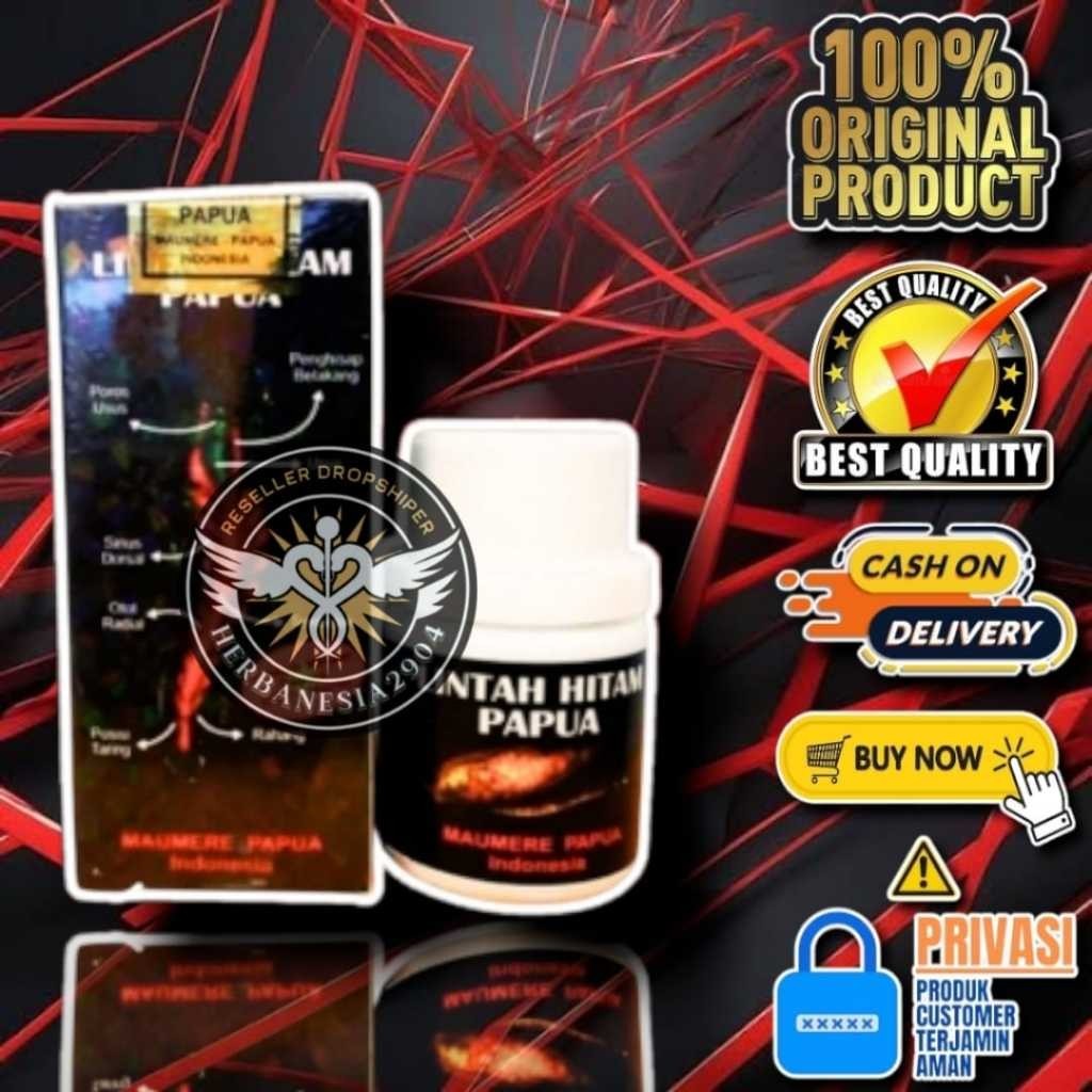 COD Minyak Lintah Asli Papua 100% Original Minyak Oles Kuat Tahan Lama MInyak Oles Pembesarkelamin