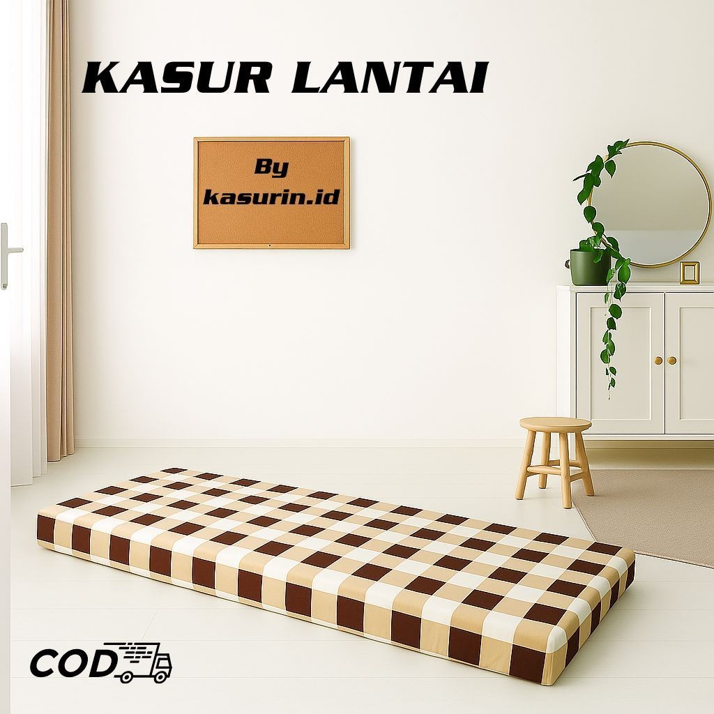 NEW PRODUK Kasur Lipat Praktis / Kasur Lantai Busa Murah Berkualitas HDP Tebal 5 Cm Muat Untuk 2 Ora