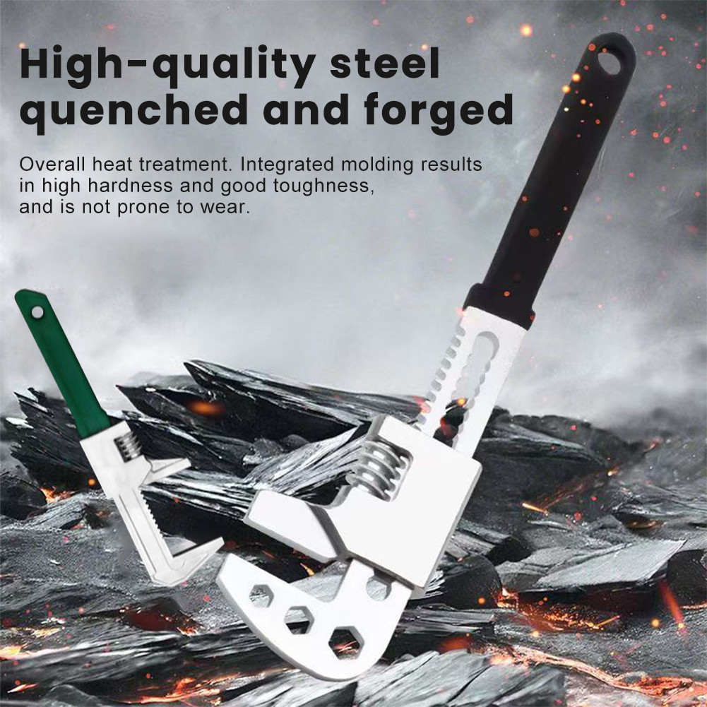 Kunci Inggris F type Adjustable Wrench Pipa Serbaguna Kunci Inggris Multifungsi