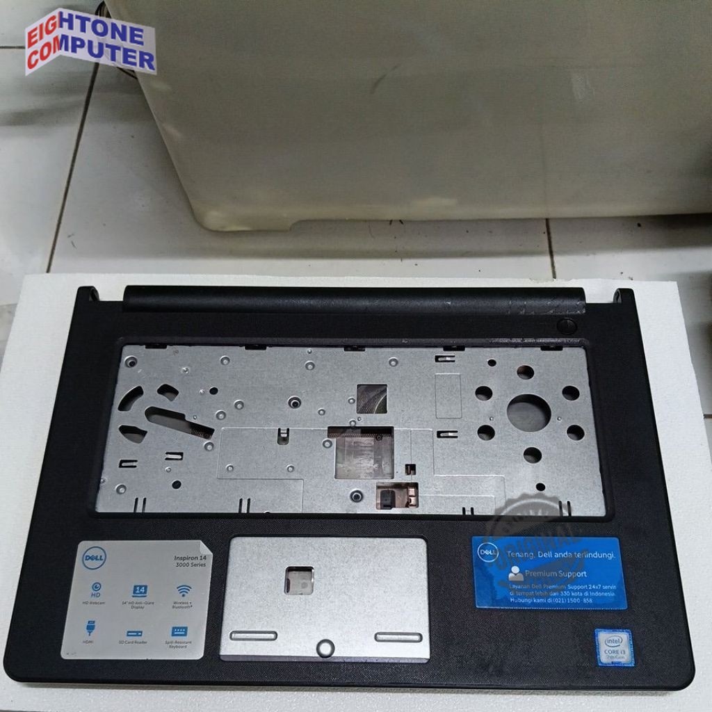 Casing Bawah Palmrest Keyboard Dell Inspiron 3000 14 3467 Vostro 3468 P76G