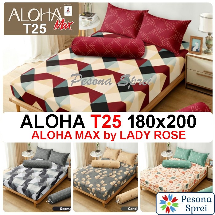 SPREI ALOHA 180x200 / SPREI ALOHA KING / SPREI POLOS 180x200
