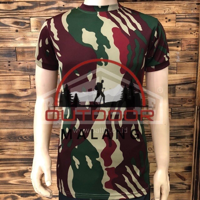 Kaos PDL Kopassus Loreng TNI Original Battle X's