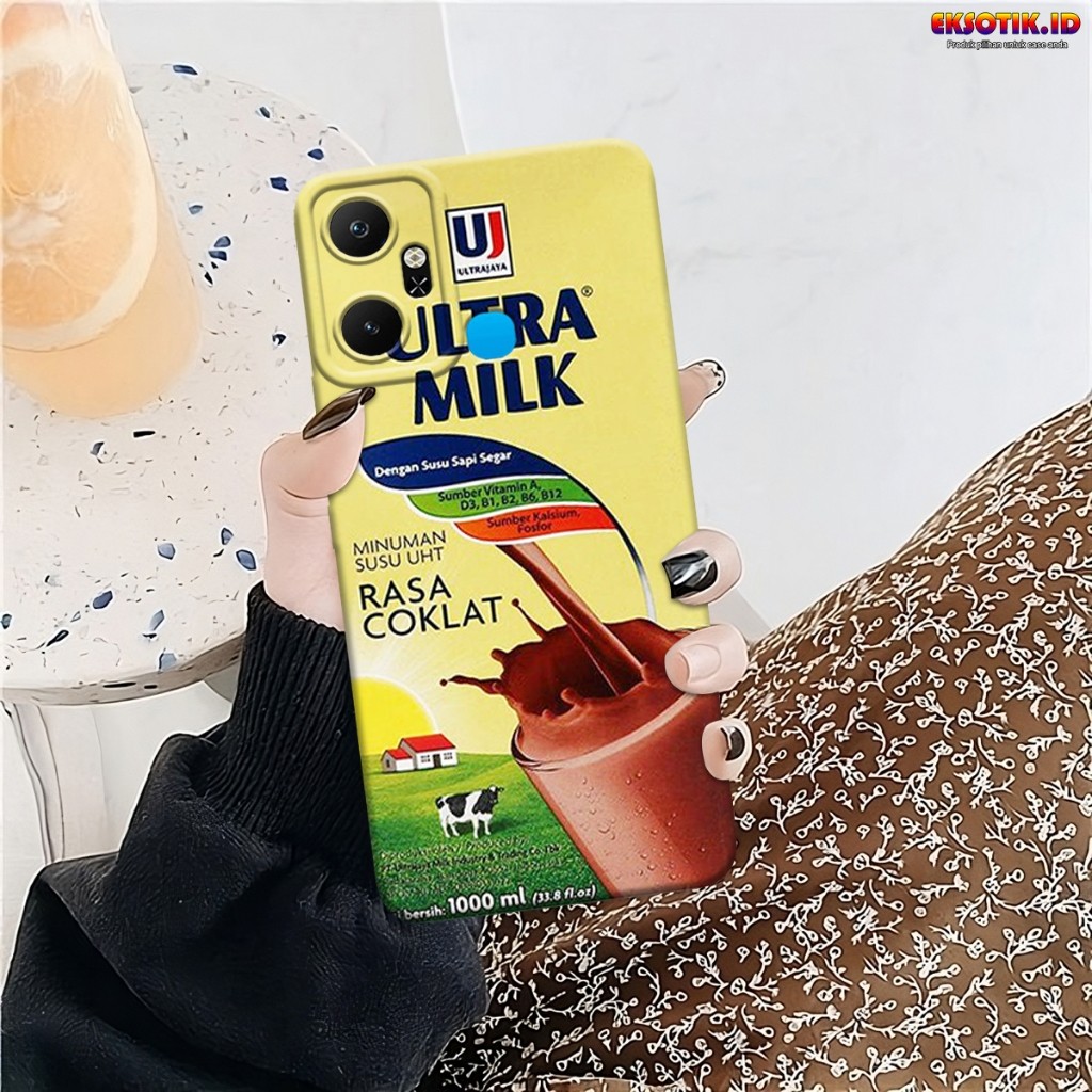 Case INFINIX SMART 6 PLUS -  Casing INFINIX SMART 6 PLUS - Case ULTRAMILK - Skin Handphone - Silikon