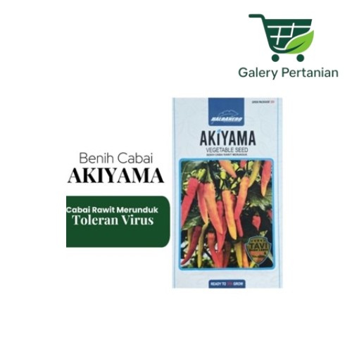 Cabe Akiyama 10gr Toleran Virus Gemini Original Pabrik