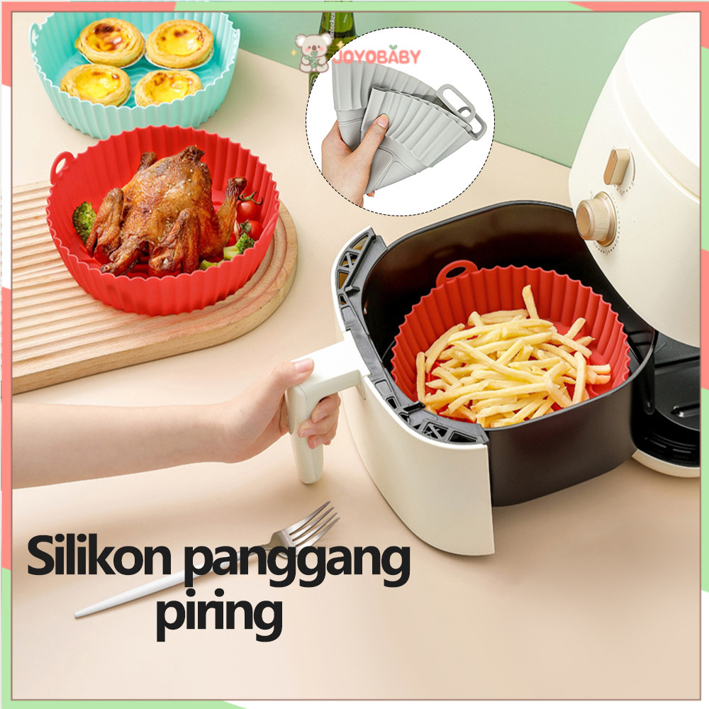 Joyobaby Alas Air Fryer Loyang Air Fryer Silikon Tray  Air Fryer Anti Lengket​​