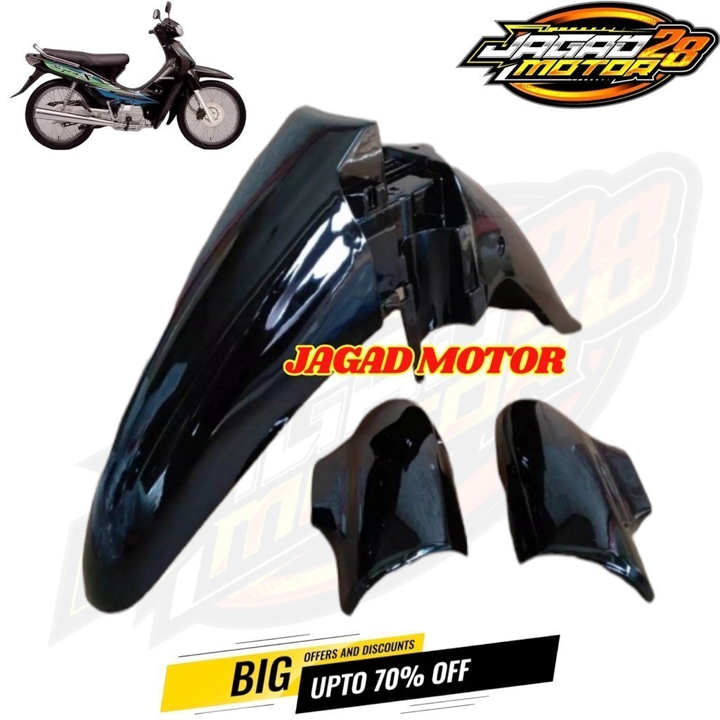 Spakbor Depan Supra X Lama + tutup shock depan supra x lama / Spakbor depan supra fit lama TERMURAH