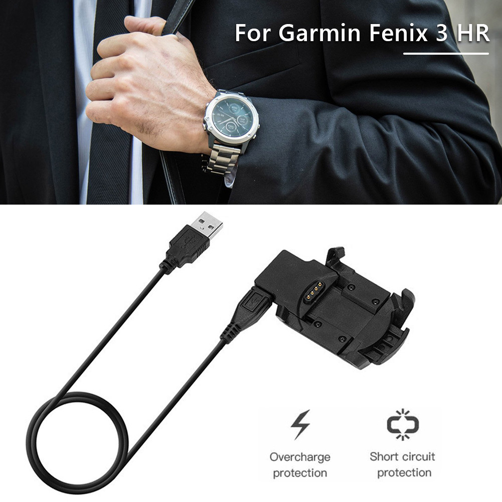 Sport Wat Clip arger for Garmin fenix 3 and fenix 3 HR Supply Adapter Dock Fenix 3 Sapphire Smartwat
