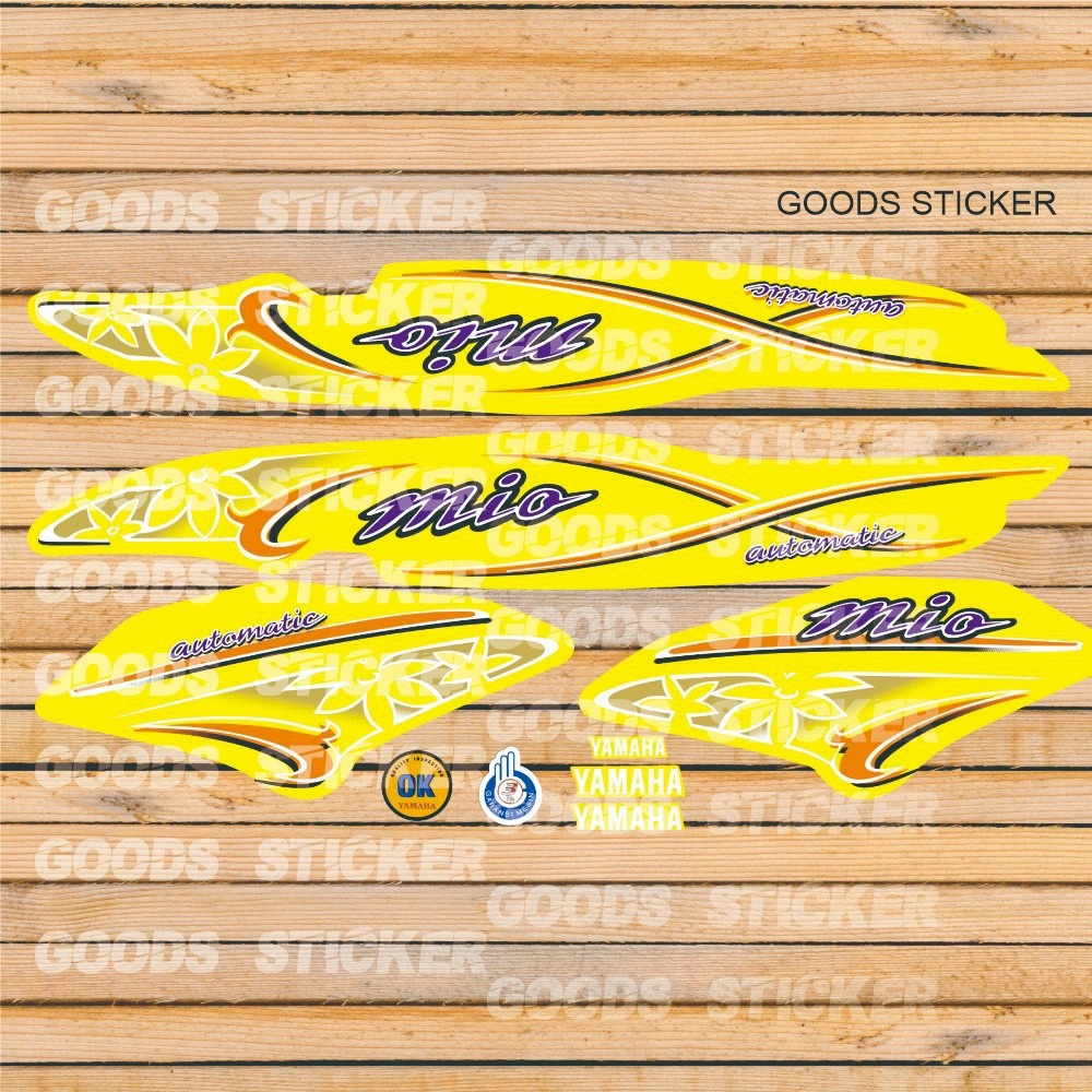 [COD] Striping Mio Sporty 2004 Motif Kembang - Striping Mio Sporty Kembang 2004