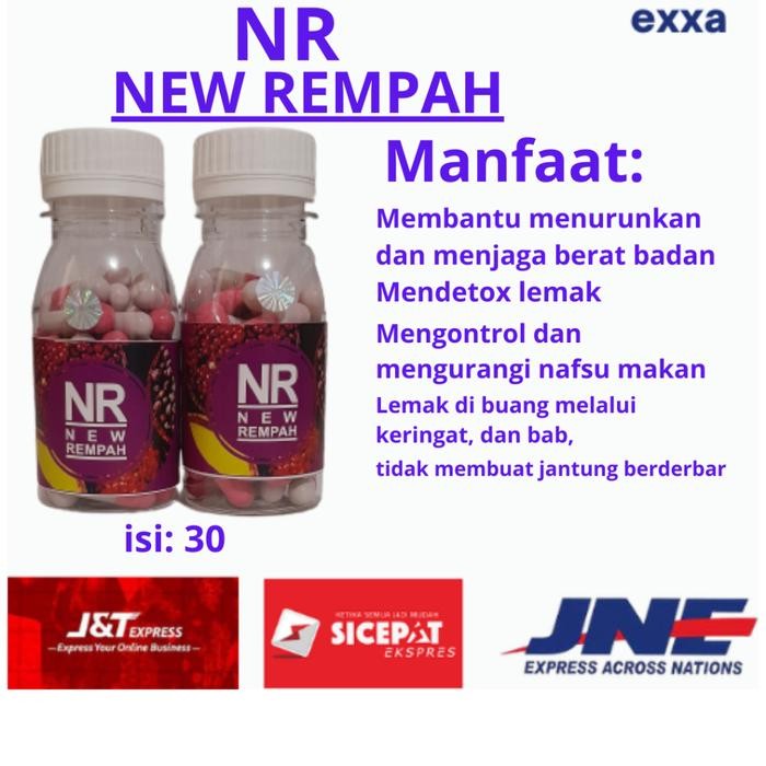 pelansing diet kapsul n& dan r rempah obt diet cepat kurus slim isi 30 ready