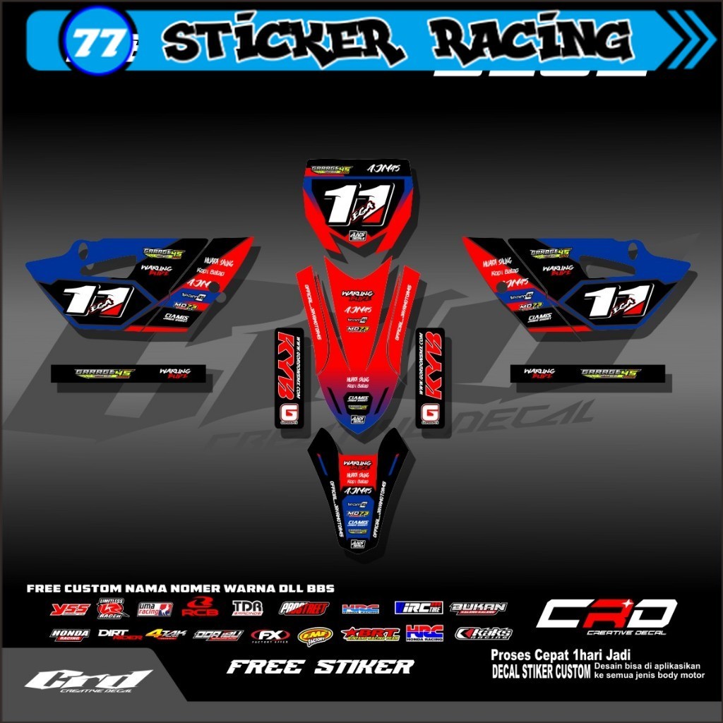 Stiker Yz85 Old / New Decal Yz 85 New Bebek Standar Decal Stiker Yz 85 Decal Sticker Yz 85 New