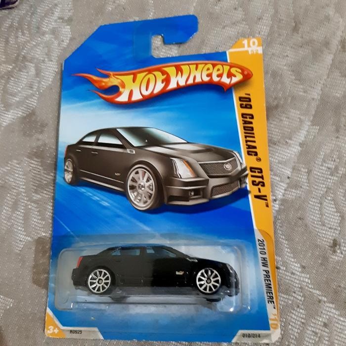 Hot Wheels Cadillac CTS 2010 HW Premiere Black ANS99