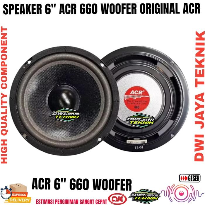 Speaker 6 Inch ACR 660 Woofer Original ACR CVJA