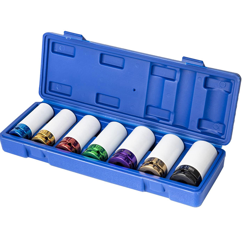 1/2" Drive Lug Nut Socket Set Wheel Socket Set Impact Lug Nut Socket Set Thin Wall Lug Nut Socket Se