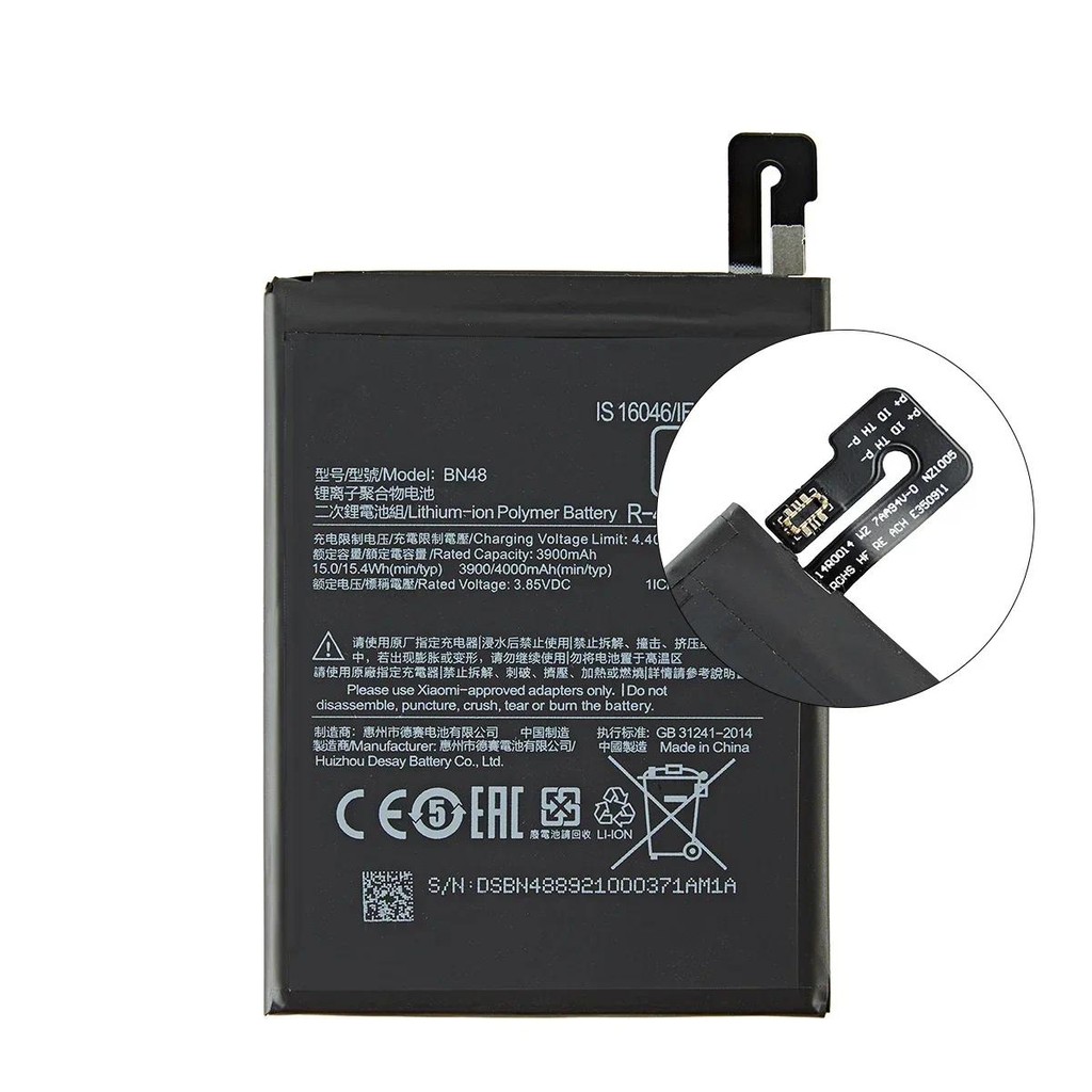 BN48 BN4A BN41 BN43 BM3A Brand New Battery For Xiaomi Redmi Note 6 Pro/Note 3/ Note 4X /MTK Helio X2