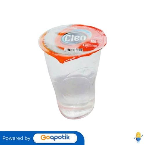 Cleo Air Mineral 250 Ml Gelas
